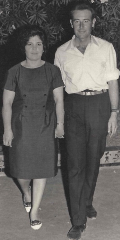 Juan González Carrillo y Carmen López Abellán